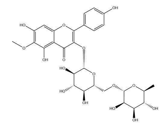 6-甲氧基山柰酚-3-O-蕓香糖苷