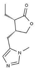 Pilocarpine (300 mg)